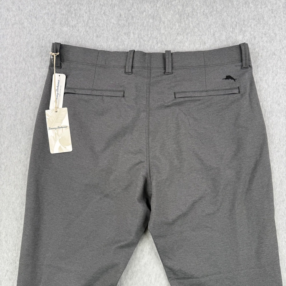 Tommy Bahama Pants Mens 36x30 Gray Island Zone On Par Performance Stretch Golf - Picture 7 of 16